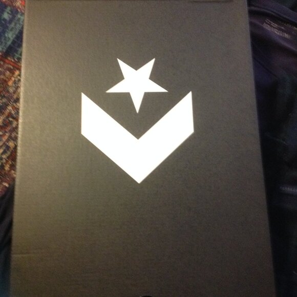 Converse Men's Pro Blaze Black & Blue Leather & Suede Mid Sneakers -11.5 - NIB - Picture 11 of 11